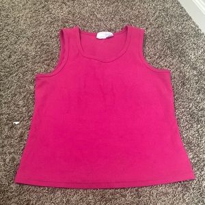 Pink tank top
